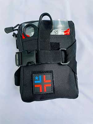 Individual First Aid Kit (IFAK) - Black
